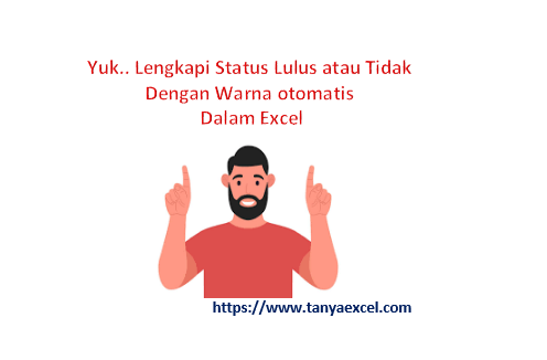 Mewarnai otomatis pada status nilai Siswa